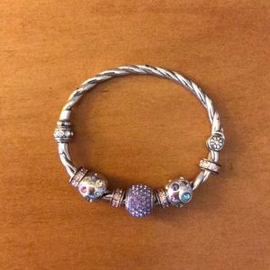 Brighton charm bracelet with beads